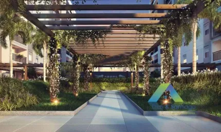 Apartamento novo nunca habitado  com 2 dormitórios , lazer completo com localização privilegiada.