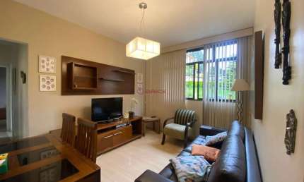 Apartamento térreo com 2 quartos sendo 1 suíte, 58 m² na Tijuca - Teresópolis/RJ