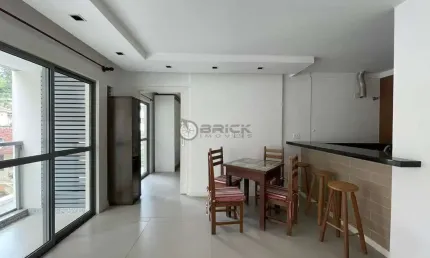 Apartamento mobiliado de 1 quarto para locação no alto, teresópolis/rj.