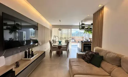 Cobertura linear com porteira fechada à venda com 3 quartos sendo 1 suíte, 115 m² na várzea - teresópolis/rj.