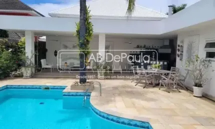 Casa em condomínio fechado com 4 quartos à venda na rua zeno zani, barra da tijuca, rio de janeiro, 504 m2 por r$ 4.500.000