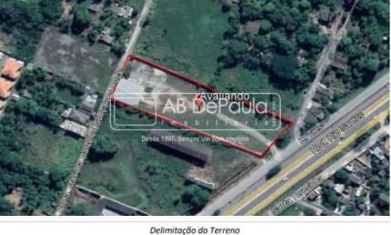 Terreno à venda na Rodovia Rio-Santos, Santa Cruz, Rio de Janeiro, 9479 m2 por R$ 2.754.000