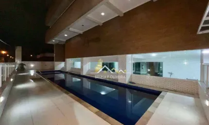 Apartamento com 2 dormitórios à venda, 73 m² por r$ 450.000,00 - vila guilhermina - praia grande/sp