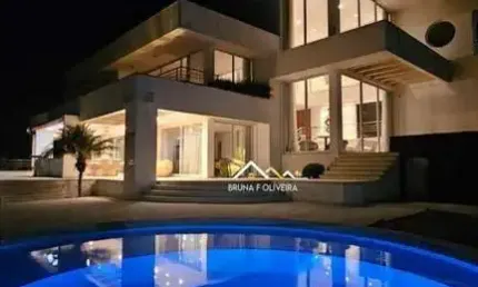Casa com 5 dormitórios à venda, 600 m² por r$ 5.000.000 - tanque - atibaia/sp