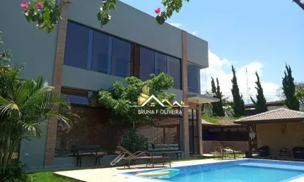 Chácara com 4 dormitórios à venda, 1171 m² por r$ 1.650.000 - cidade nova - bom jesus dos perdões/sp