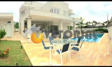 Sobrado com 6 Suítes e Piscina, Praia das Palmeiras  Caraguatatuba SP