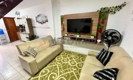 Sobrado com 2 dormitórios, martim de sá   caraguatatuba sp