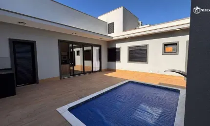 Casa em Condomínio para aluguel, 3 quartos, 3 suítes, 4 vagas, Residencial Milano - Indaiatuba/SP