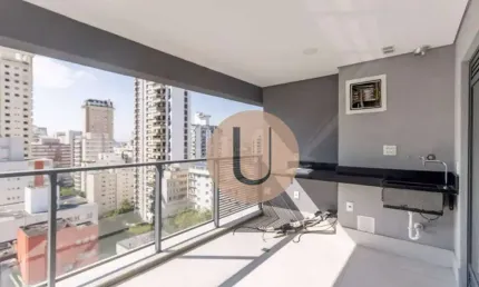 Apartamento andar alto 2 quartos varanda gourmet Jardim Paulista