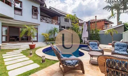 Casa em condomínio fechado com 4 quartos à venda na Alameda das Paineiras, 1016, Aldeia da Serra, Santana de Parnaíba