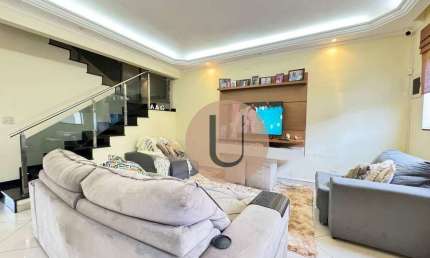 Sobrado com 3 dormitórios à venda, 200 m² por R$ 850.000,00 - Utinga - Santo André/SP