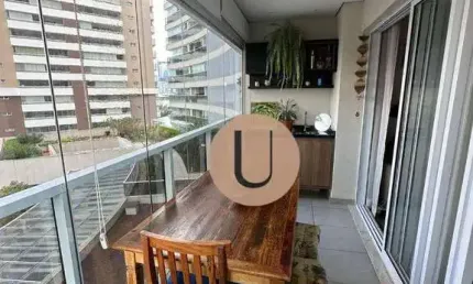 Apartamento com 1 dormitório à venda, 48 m² por R$ 958.000,00 - Brooklin - São Paulo/SP