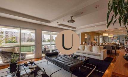 Apartamento com 4 dormitórios à venda, 245 m² por R$ 4.300.000,00 - Brooklin Paulista - São Paulo/SP