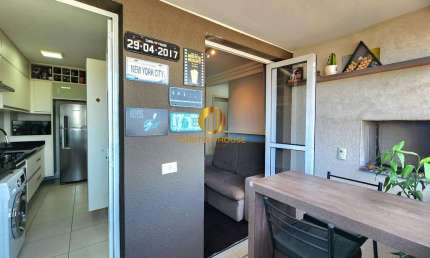 Apartamento 2 quartos, suíte, sacada churrasqueira mobiliado stm Terrace Pinheirinho
