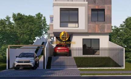 Sobrado triplex 3 quartos sendo 1 suite frente para Rua não geminado