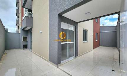 Apartamento Garden 3 quartos sendo 1 suíte terraço gourmet com Churrasqueira Residencial Vicenza Cidade Jardim São José dos Pinhais
