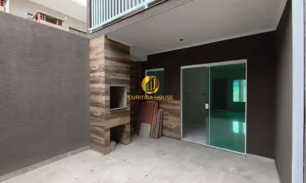 Sobrado 3 quartos sendo 1 suíte alto padrão de acabamentos cidade industrial de curitiba