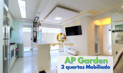 Lindo apartamento garden modiliado com 2 quartos no Residencial Campo Alegre
