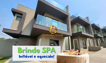 Sobrado com 3 quartos sendo até 3 suítes e terraço na Rua Waldemar Loureiro Campos, 2270, Boqueirão, Curitiba