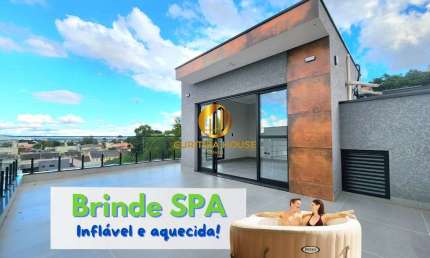 Sobrado triplex alto padrão 3 quartos sendo 2 suítes persiana automatizada e espaço closet Uberaba