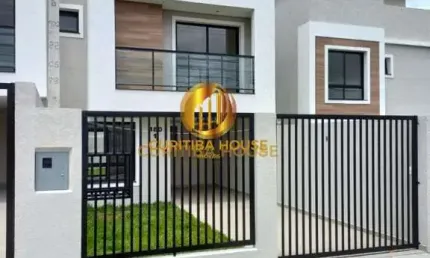 Sobrado moderno de 3 quartos e 1 suíte no bairro pinheirinho r$690.000,00