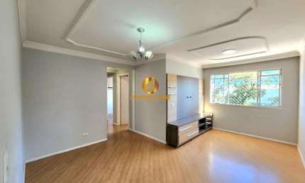 Apartamento 3 quartos, 65m², aquecimento a gás no Pinheirinho