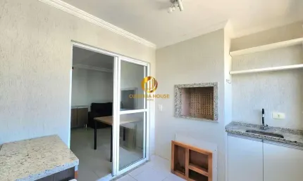 Apartamento 2 quartos sendo 1 suíte, varanda gourmet semi mobiliado para locação Ecoville