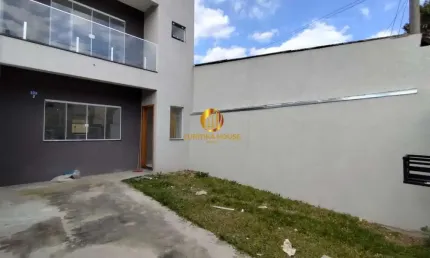 Sobrado 3 quartos sendo um suíte, novo com terraço no bairro Sítio Cercado.