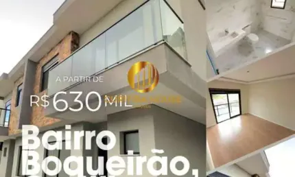 Sobrados à venda no xaxim | 3 quartos, suíte e sacada  alto padrão em curitiba