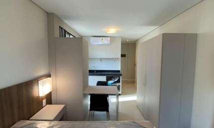 Apartamento com 1 quarto para alugar na Rua João de Deus Machado, 101, Trindade, Florianópolis, 20 m2 por R$ 3.385