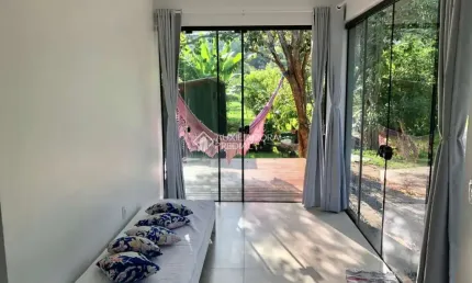 Casa com 1 quarto para alugar na silveira, 32, praia da silveira, garopaba, 1000 m2 por r$ 6.900