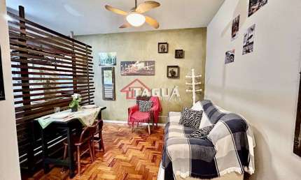 Kitnet com 1 quarto, Gonzaga, Santos - R$ 339 mil, Cod: 413