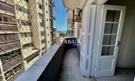 Apartamento com 2 quartos, Boqueirão, Santos - R$ 495 mil, Cod: 424