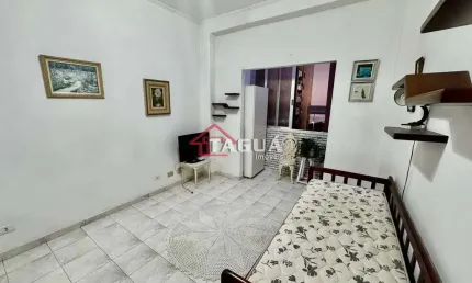 Kitnet com 1 quarto, Boqueirão, Santos - R$ 285 mil, Cod: 618