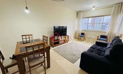 Flat com 2 quartos, Gonzaga, Santos - R$ 450 mil, Cod: 620