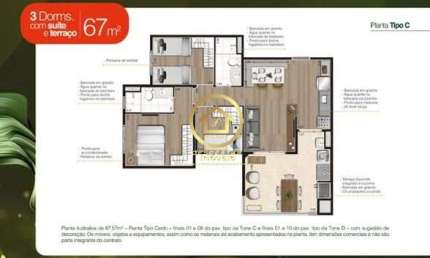 Apartamento com 2 quartos à venda na José de Brito de Freitas, 251, Vila Bandeirantes, São Paulo por R$ 290.000