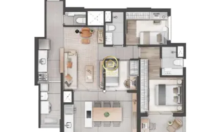 Apartamento com 3 quartos à venda na Praça Cláudio Galeno, 183, Alto da Lapa, São Paulo por R$ 1.169.000