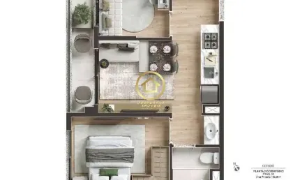 Apartamento com 2 quartos à venda na rua cotoxó, 105, pompéia, são paulo por r$ 492.949
