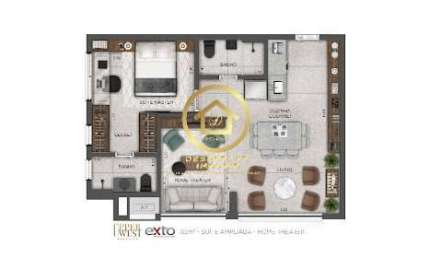 Apartamento com 2 quartos à venda na Rua Minerva, 268, Perdizes, São Paulo por R$ 992.000
