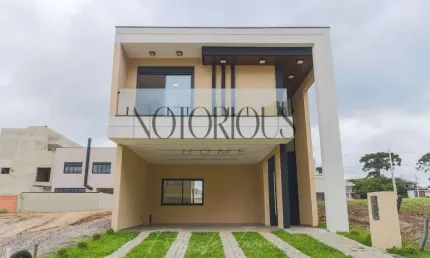 Sobrado em condominio para venda em sao jose dos pinhais / pr no bairro costeira