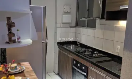 Apartamento com 2 quartos à venda no Tony (Justinópolis), Ribeirão das Neves  por R$ 180.000