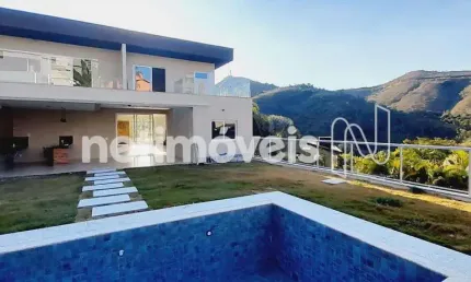 Casa em condomínio fechado com 4 quartos à venda na Alameda Monte Rosa, Vila Alpina, Nova Lima
