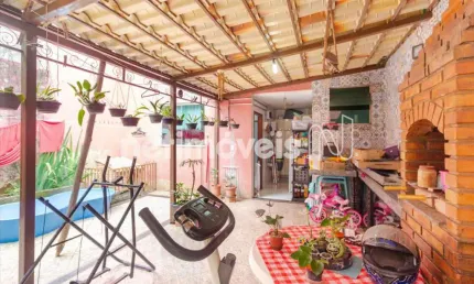 Casa com 4 quartos à venda na Rua Capitão Albano Corrêa, Manacás, Belo Horizonte