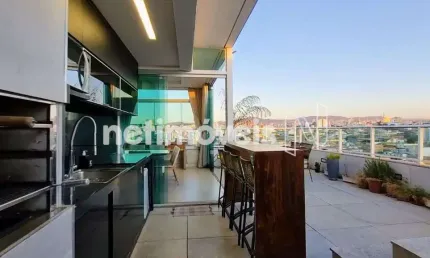 Cobertura com 4 quartos à venda na Rua Conde Monte Cristo, Ipiranga, Belo Horizonte