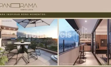 Apartamento com 3 quartos à venda na Avenida Halley, Santa Lúcia, Belo Horizonte