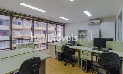 Sala comercial com 5 salas à venda na Rua dos Guajajaras, Centro, Belo Horizonte