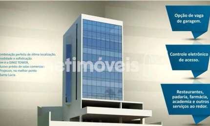 Sala comercial à venda na Rua Câncer, Santa Lúcia, Belo Horizonte