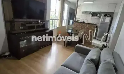 Apartamento com 2 quartos à venda na Rua Frei Martinho Burnier, Paquetá, Belo Horizonte