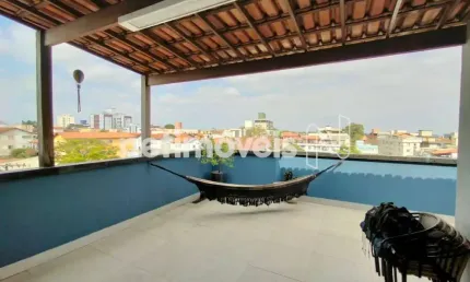 Cobertura com 3 quartos à venda na Rua Aspásia, Caiçara-Adelaide, Belo Horizonte