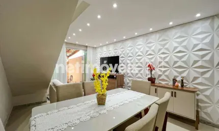 Casa com 2 quartos à venda na Rua Egito, Jardim Leblon, Belo Horizonte